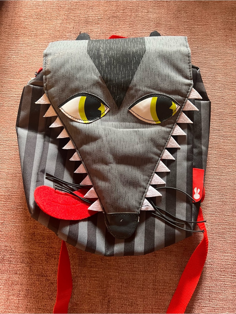 Janod Toddler Big Bad Wolf Backpack